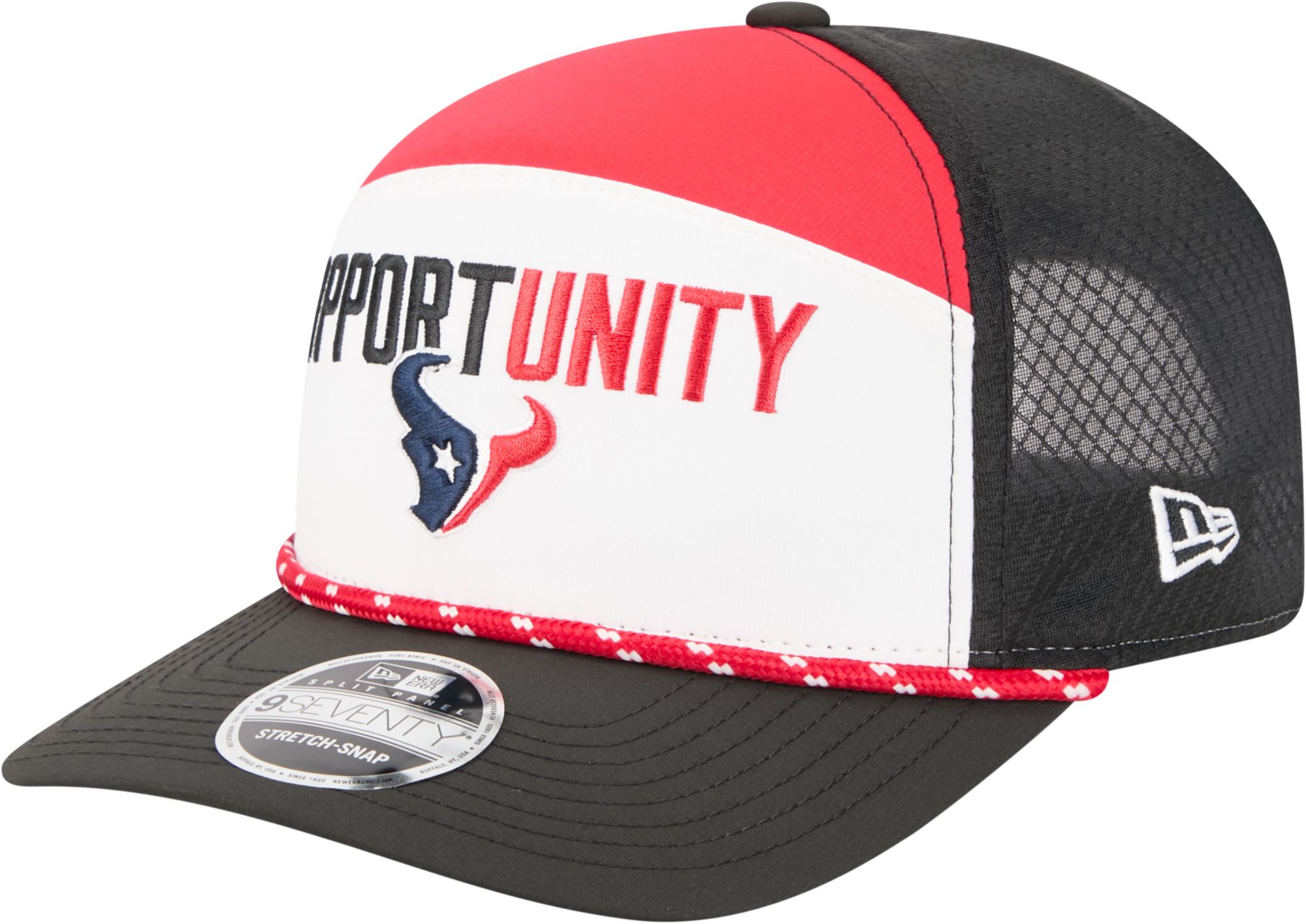 New Era Adult Houston Texans Inspire Change 2025 9Seventy Adjustable Hat product image