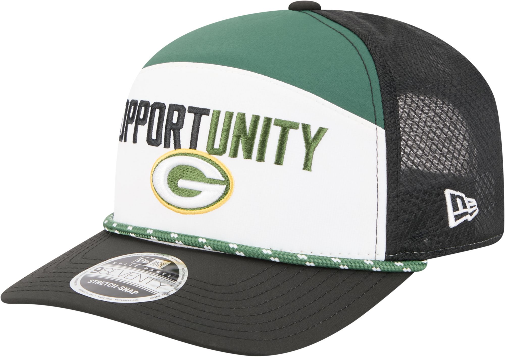 New Era Adult Green Bay Packers Inspire Change 2025 9Seventy Adjustable Hat product image