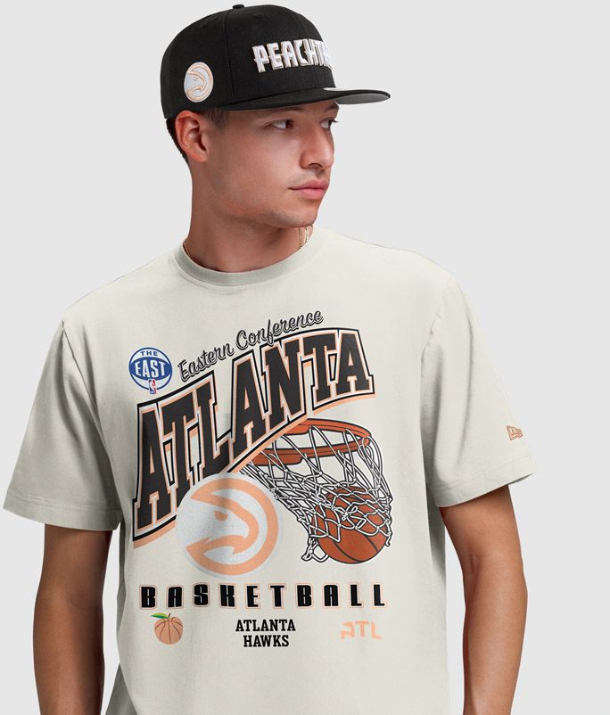 New Era Adult 2025-26 City Edition Atlanta Hawks Puff Ink T-Shirt product image
