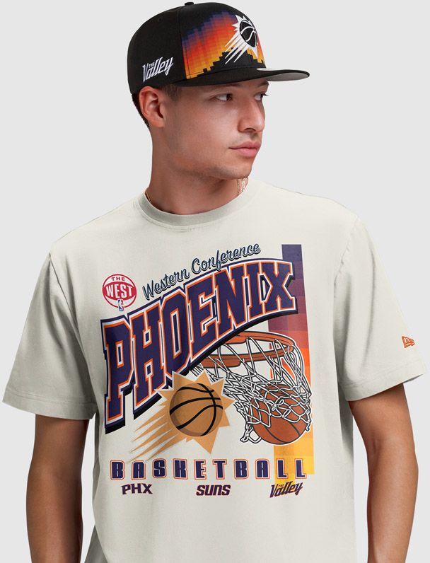 New Era Adult 2025-26 City Edition Phoenix Suns Puff Ink T-Shirt product image