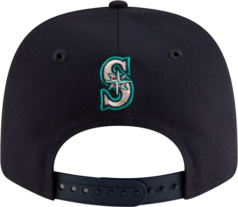 New Era Adult Seattle Mariners Navy Ichiro Suzuki Hall of Fame Collection 9Seventy Stretch Fit Hat product image