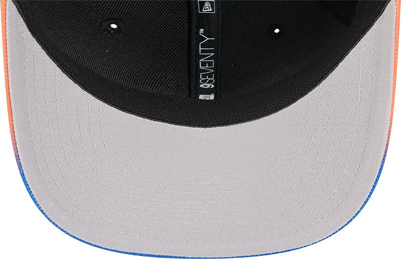 New Era Adult New York Knicks Blue Statement 9Seventy Adjustable Snapback Hat product image