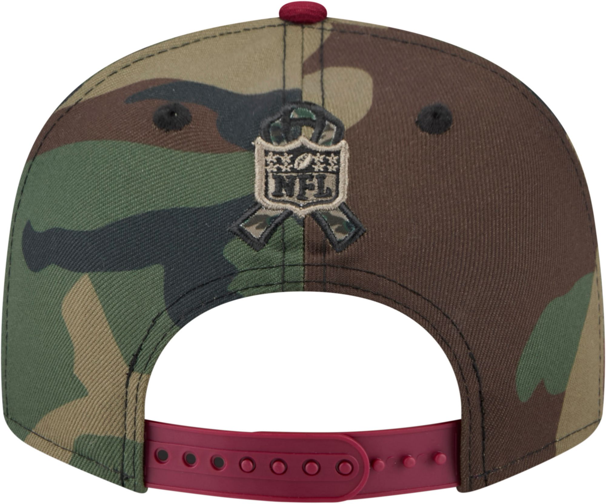 New Era Adult Washington Commanders Camo Salute To Service 2025 9Fifty Adjustable Snapback Hat product image
