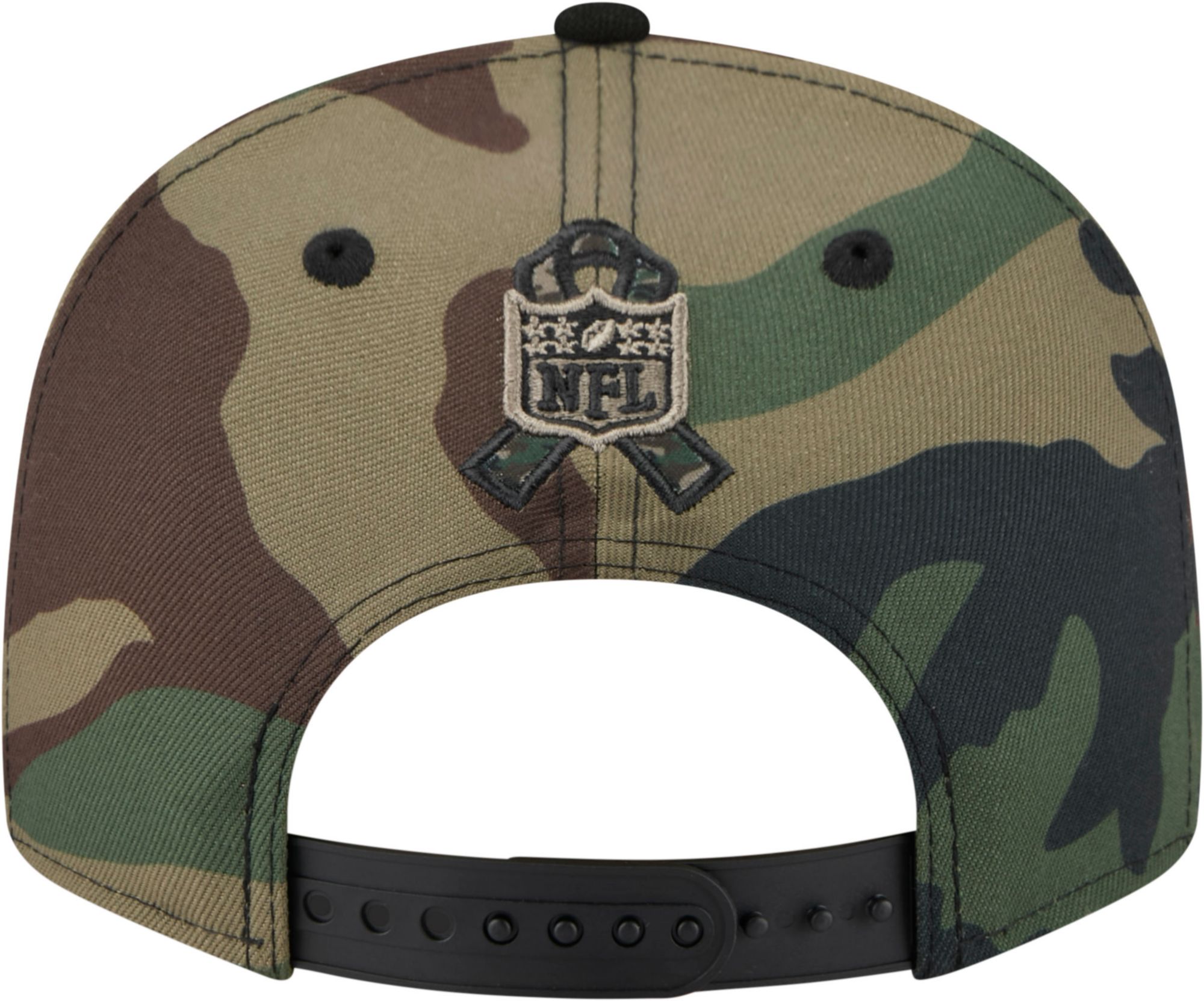 New Era Adult Pittsburgh Steelers Camo Salute To Service 2025 9Fifty Adjustable Snapback Hat product image