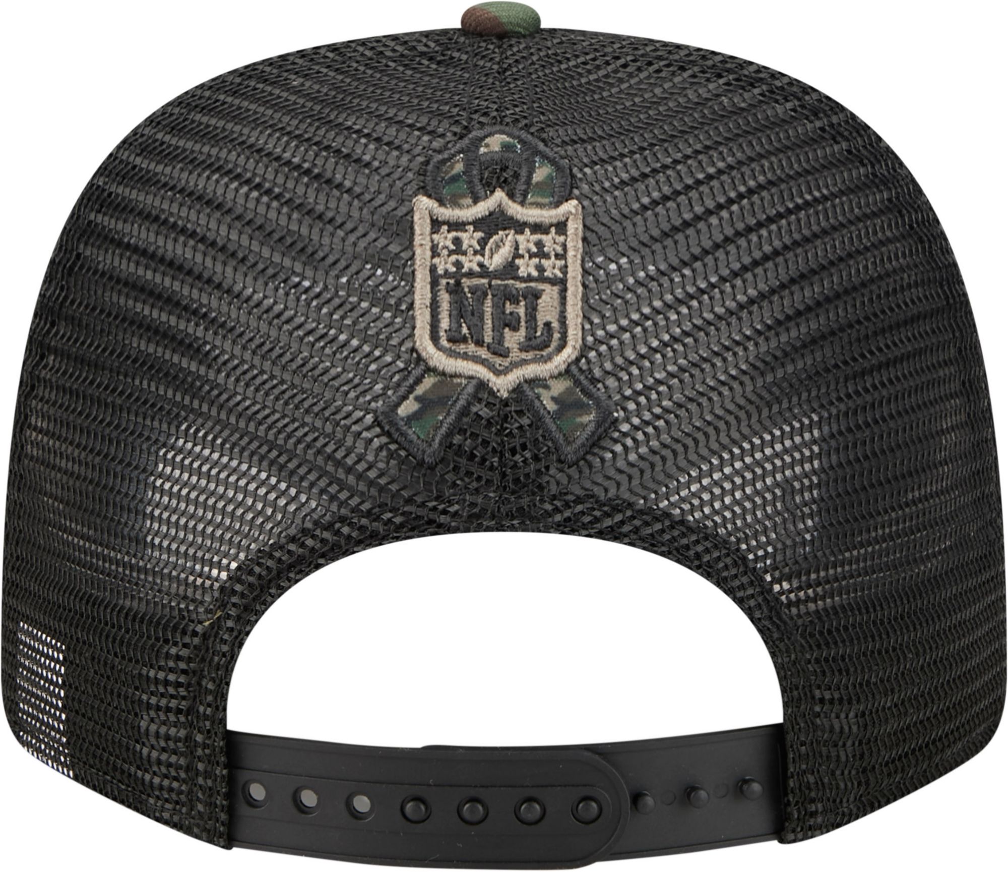 New Era Adult Cleveland Browns Camo Salute To Service 2025 9Seventy Adjustable Trucker Hat product image