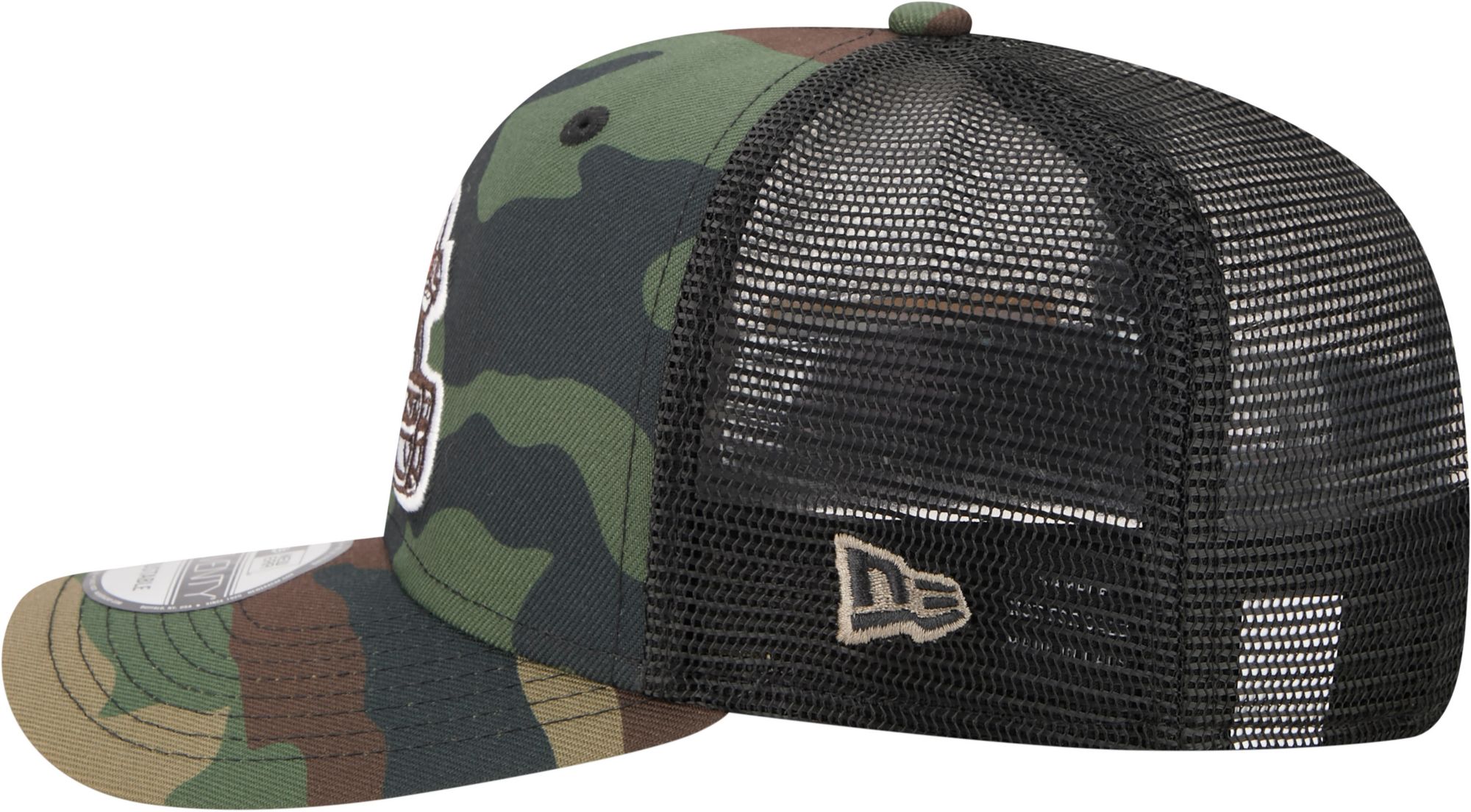 New Era Adult Cleveland Browns Camo Salute To Service 2025 9Seventy Adjustable Trucker Hat product image