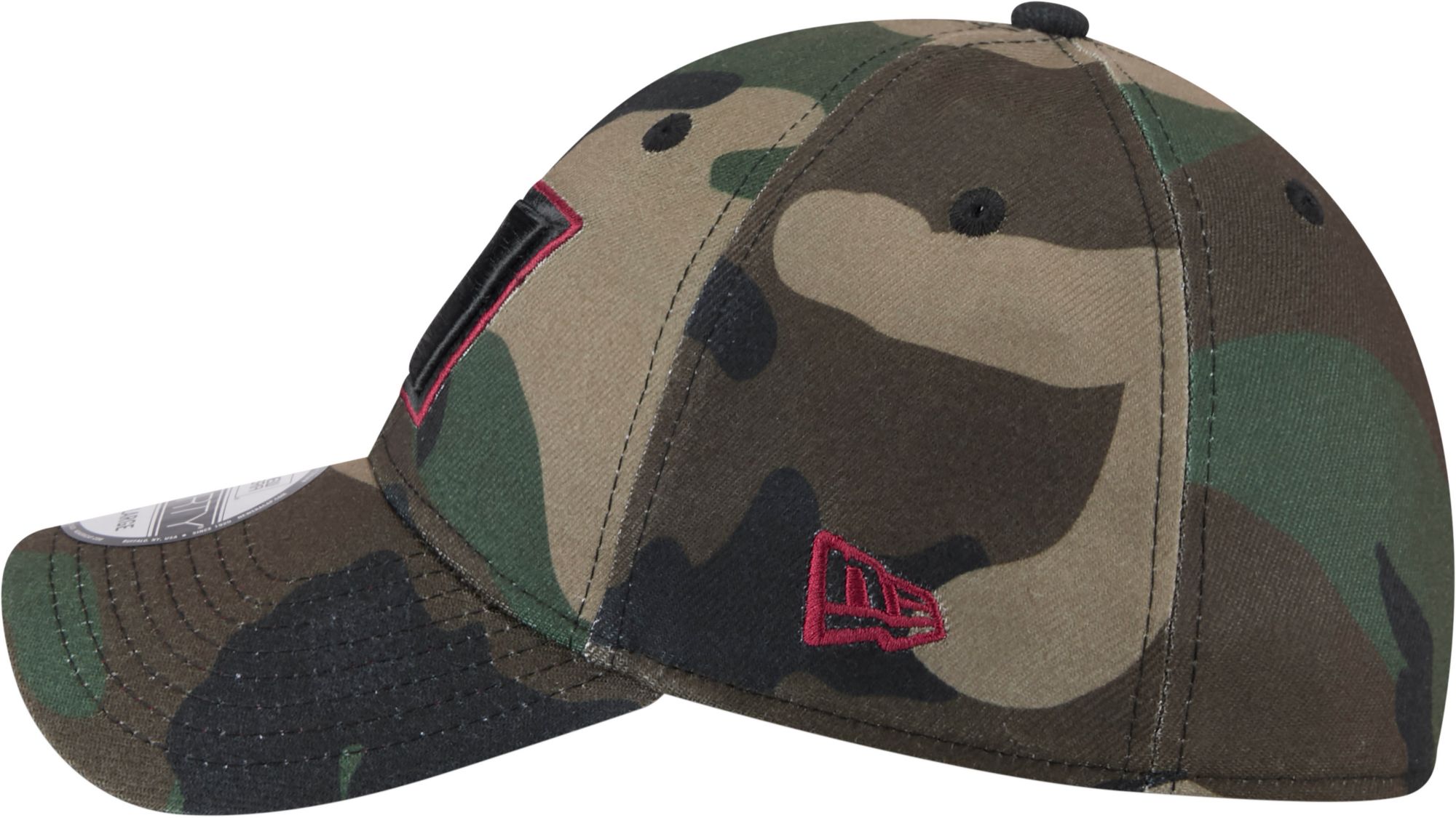 New Era Adult Washington Commanders Camo Salute To Service 2025 39Thirty Stretch Fit Hat product image
