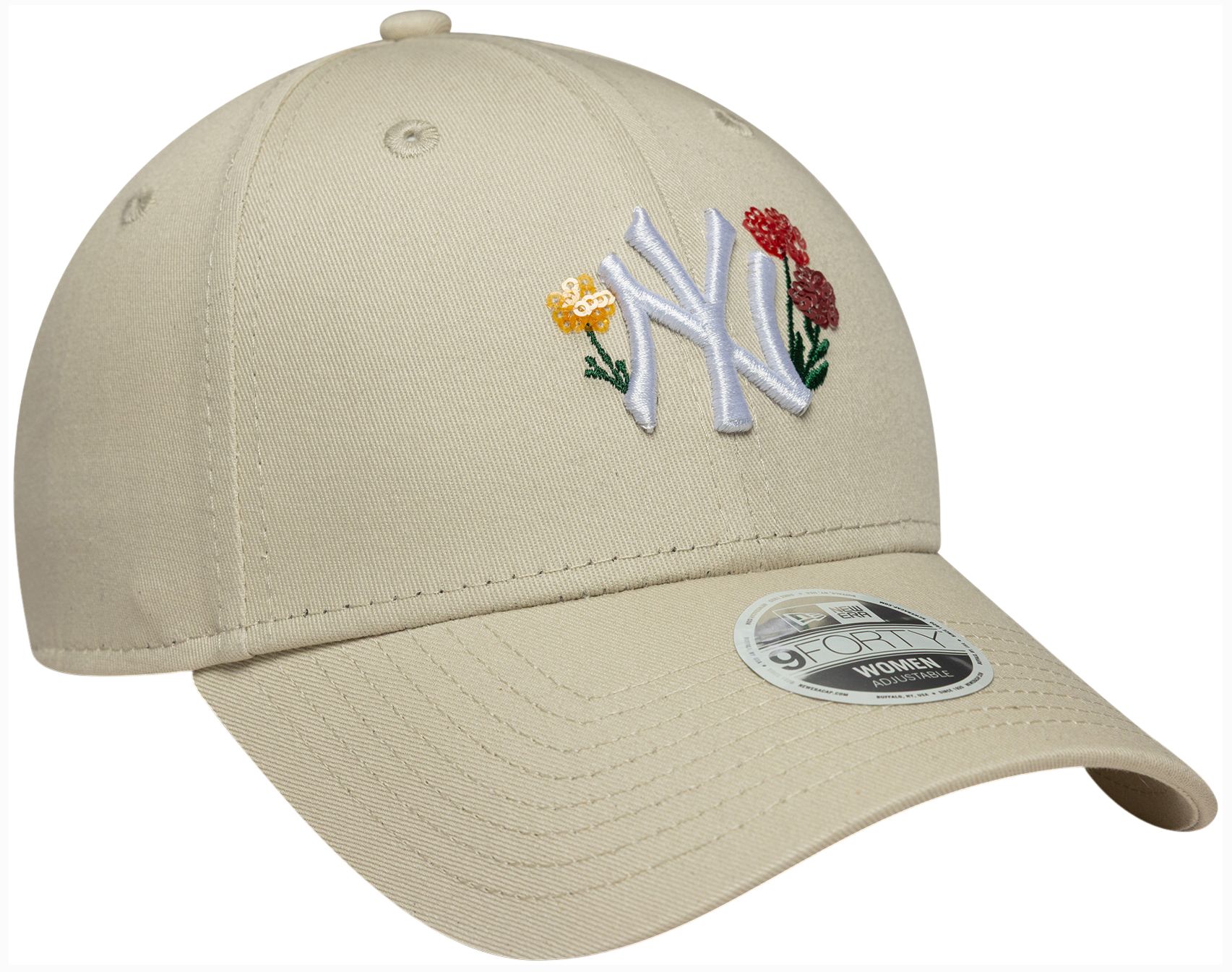New Era Women's New York Yankees Tan 9Forty Floral Icon Hat product image