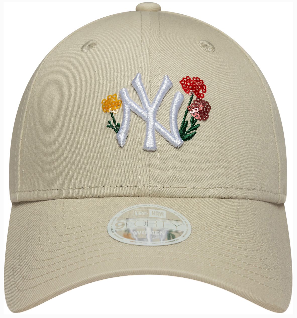 New Era Women's New York Yankees Tan 9Forty Floral Icon Hat product image