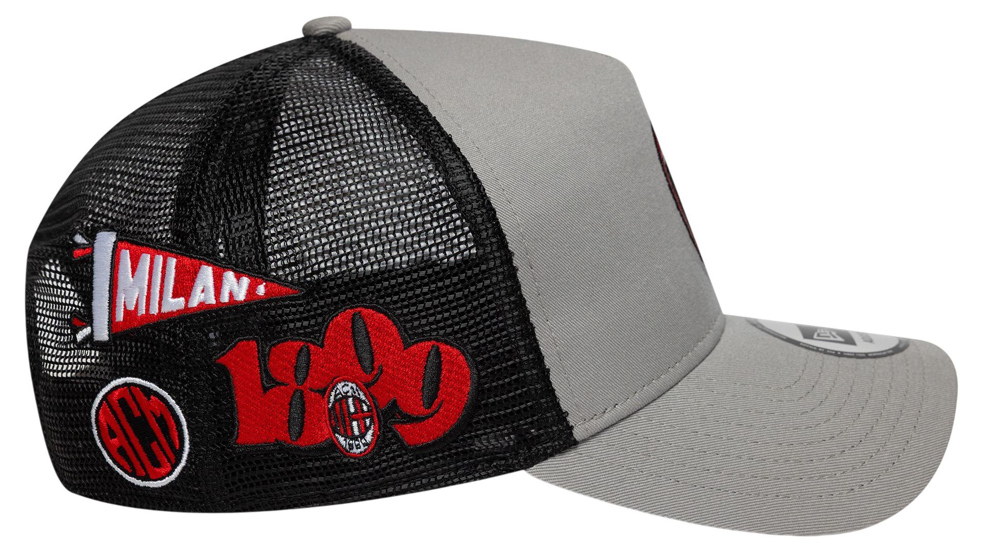 New Era Adult AC Milan Gray Alternate Trucker Hat product image