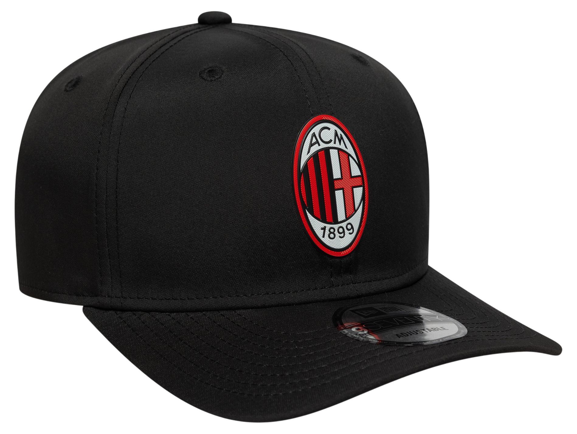 New Era Adult AC Milan Black 9Seventy Adjustable Stretch-Snap Hat product image