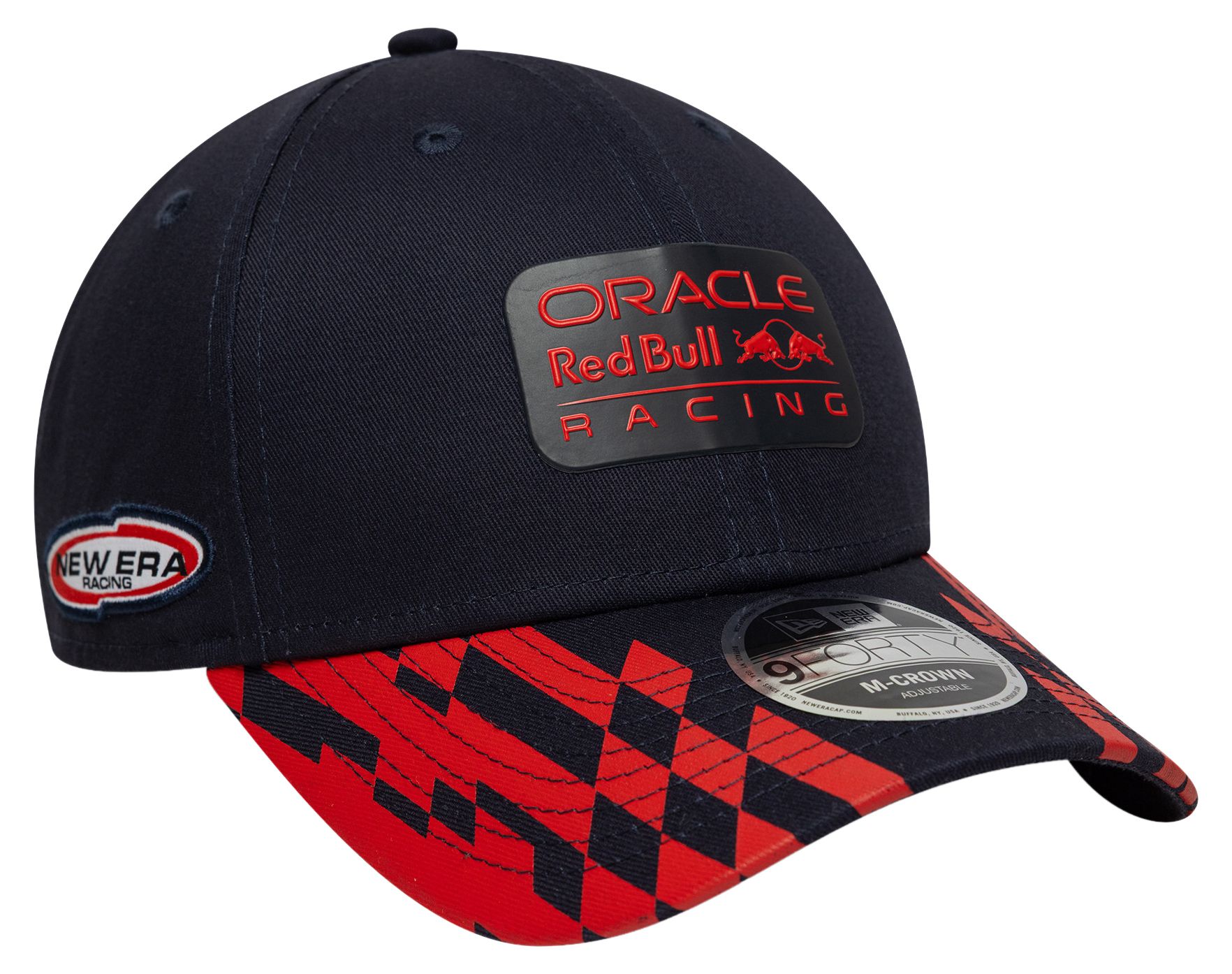 New Era Men's Red Bull Racing Black 9Forty Adjustable Hat product image
