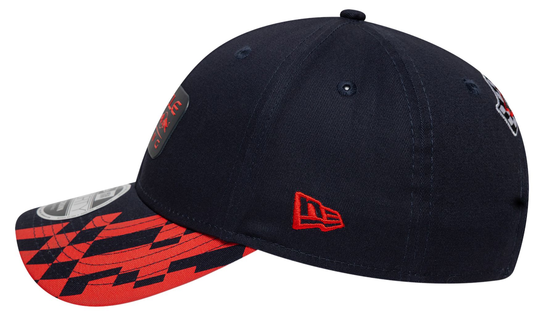 New Era Men's Red Bull Racing Black 9Forty Adjustable Hat product image