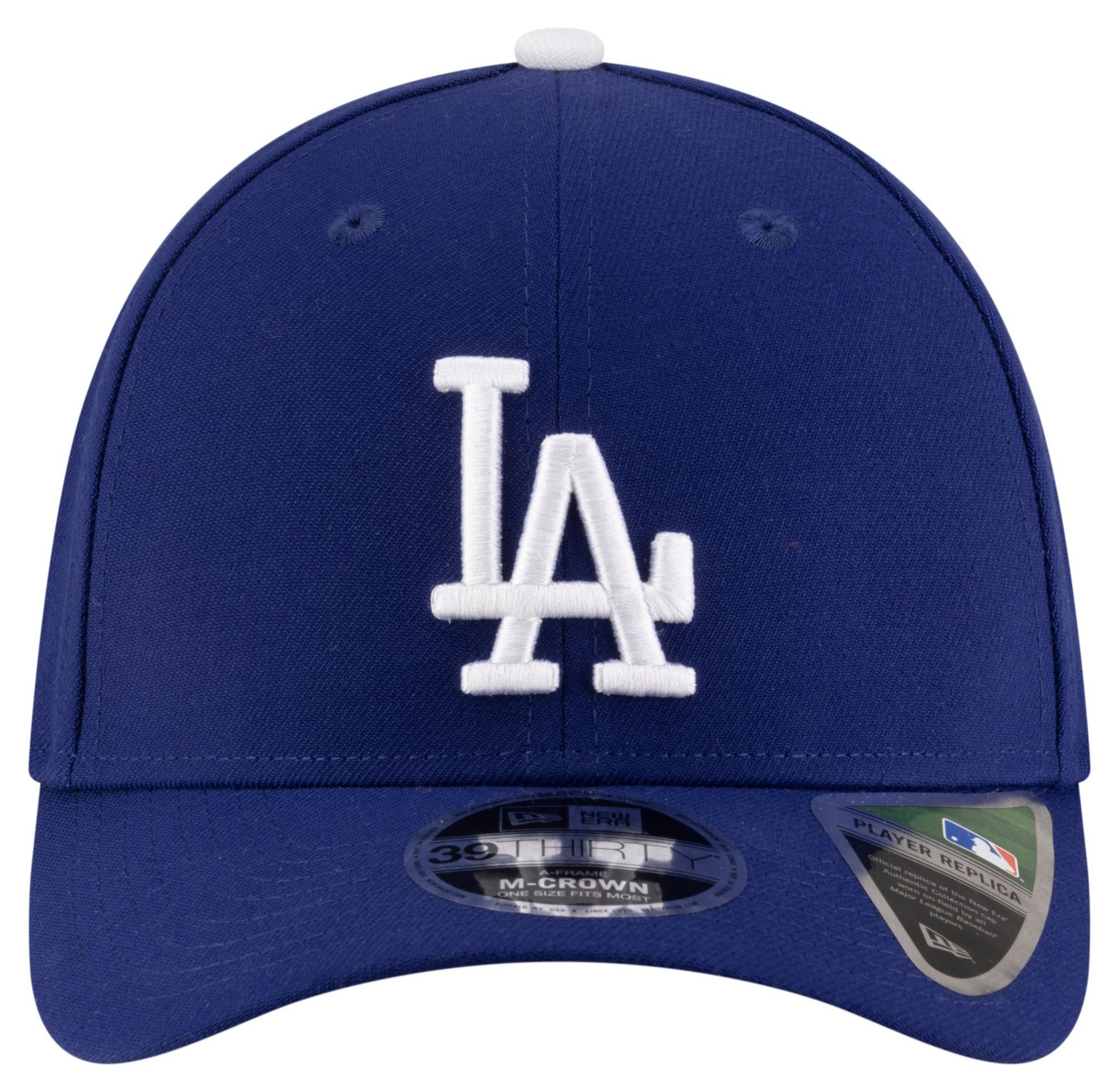 New Era Adult Los Angeles Dodgers Blue Game 39Thirty Replica Player Hat product image