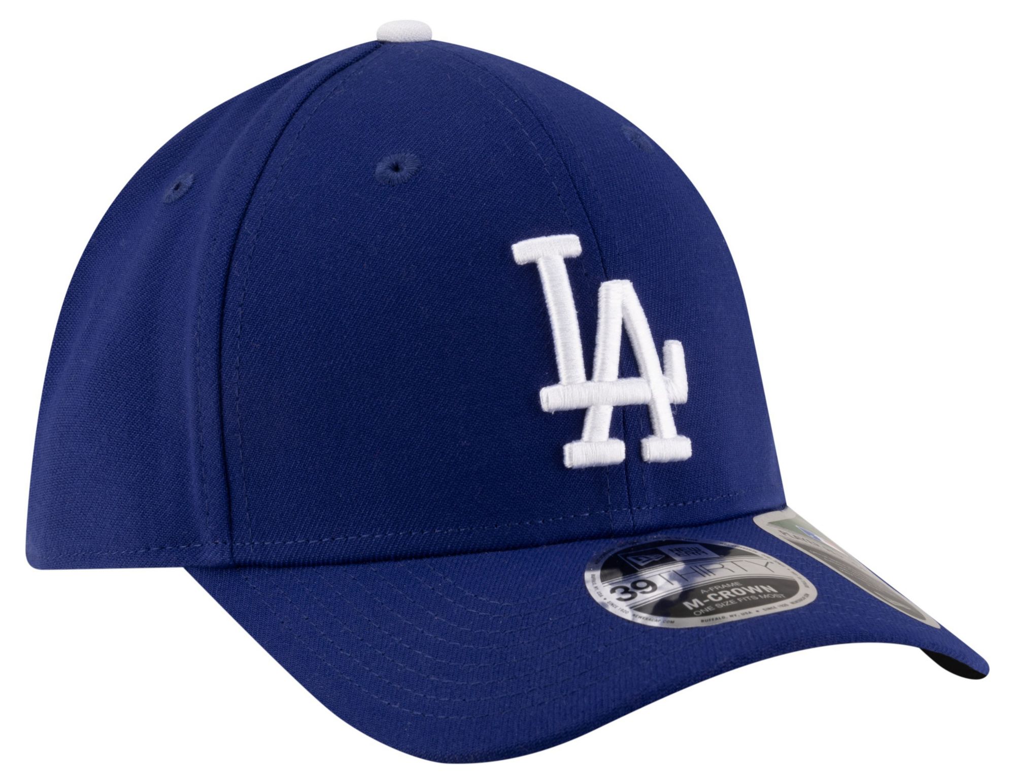 New Era Adult Los Angeles Dodgers Blue Game 39Thirty Replica Player Hat product image