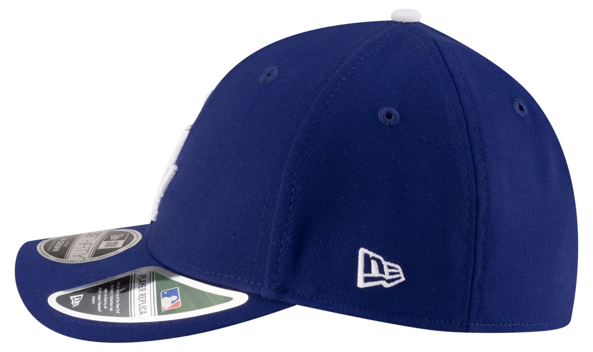 New Era Adult Los Angeles Dodgers Blue Game 39Thirty Replica Player Hat product image