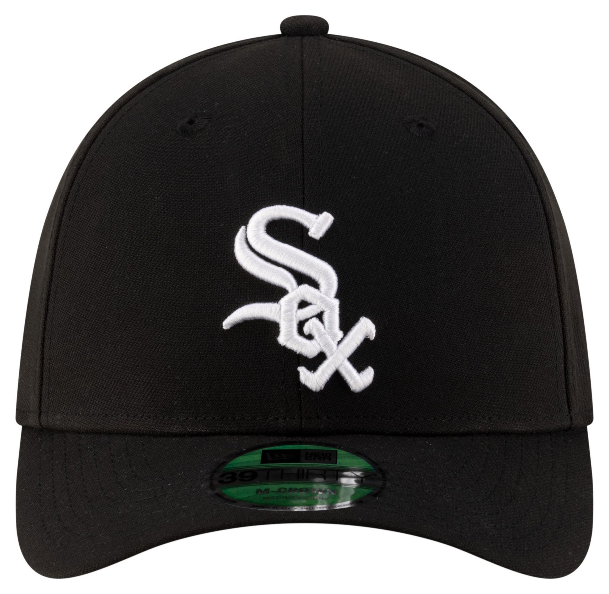 New Era Adult Chicago White Sox Black Game 39Thirty Replica Player Hat product image