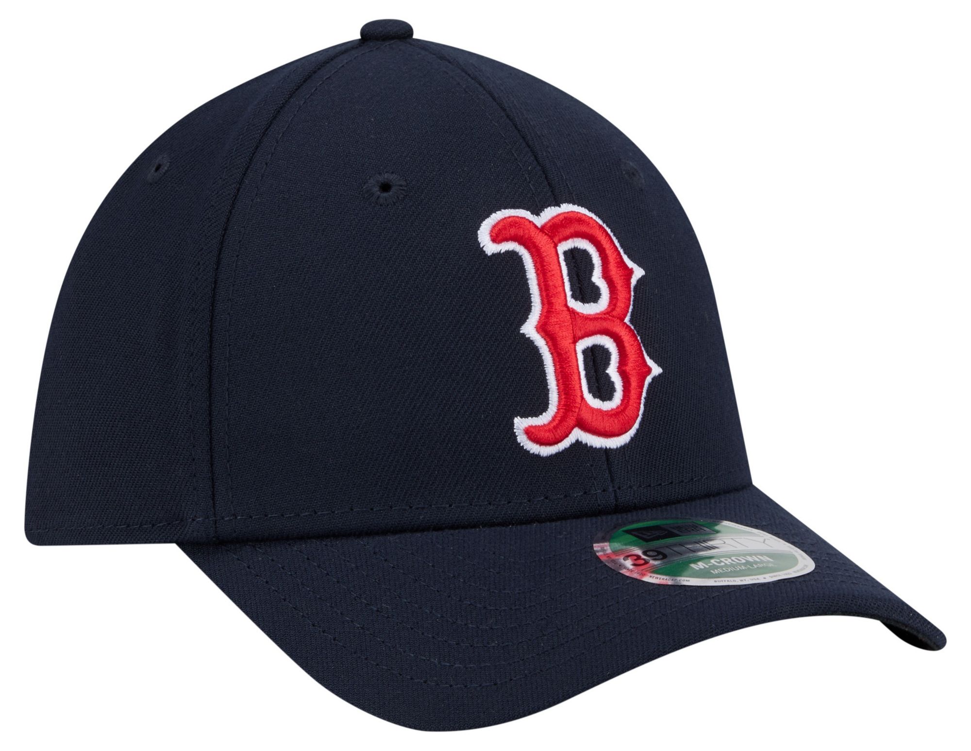 New Era Adult Boston Red Sox Navy Game 39Thirty Replica Player Hat product image
