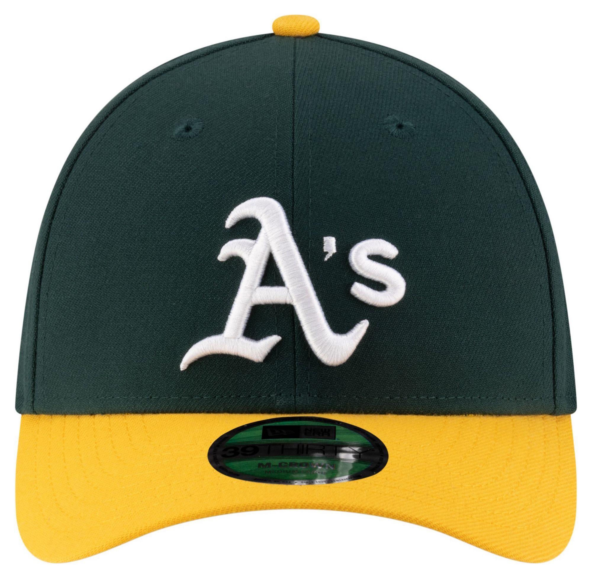 New Era Adult Athletics Green Home 39Thirty Replica Player Hat product image