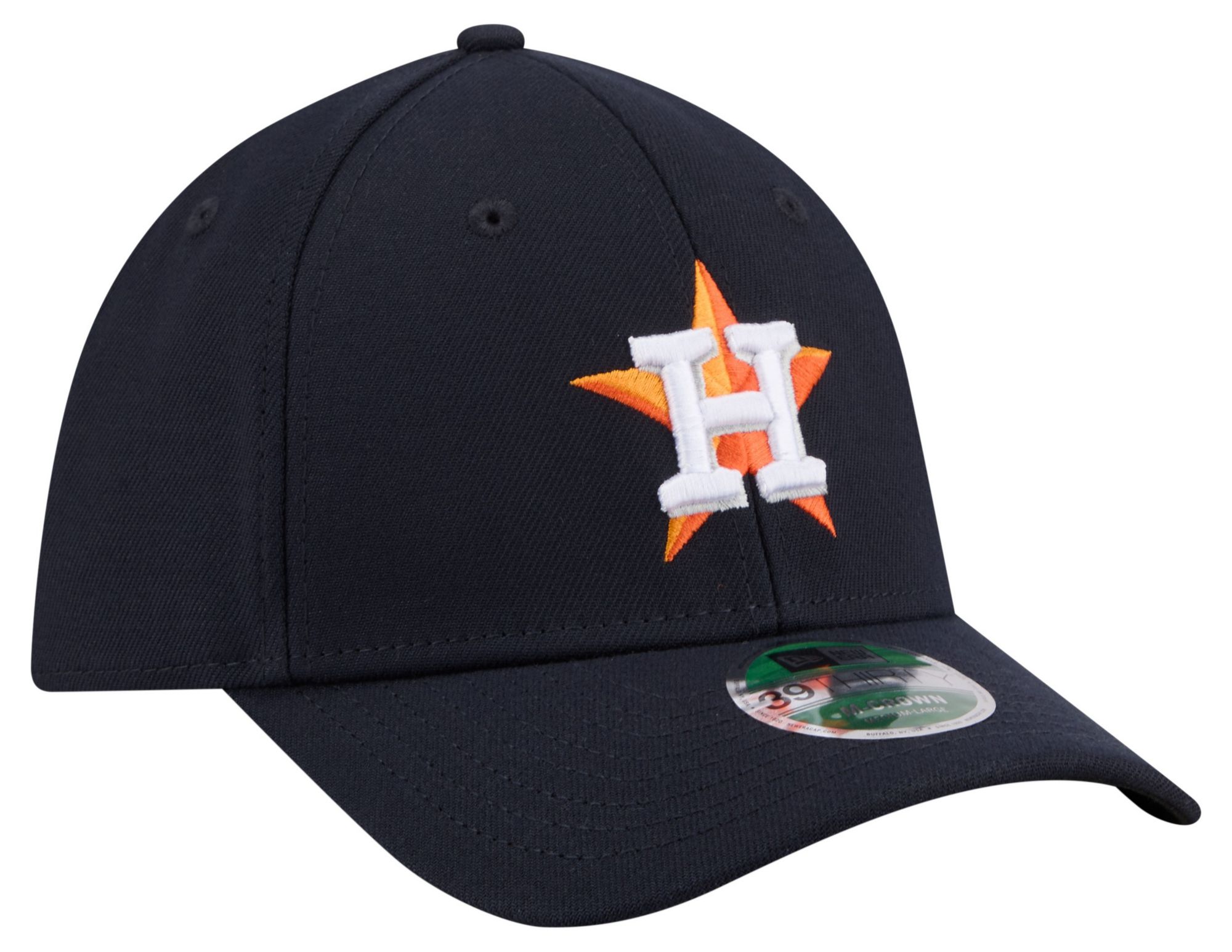 New Era Adult Houston Astros Navy Home 39Thirty Replica Player Hat product image