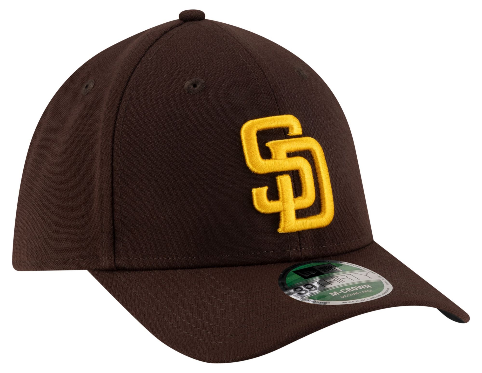 New Era Adult San Diego Padres Brown Game 39Thirty Replica Player Hat product image