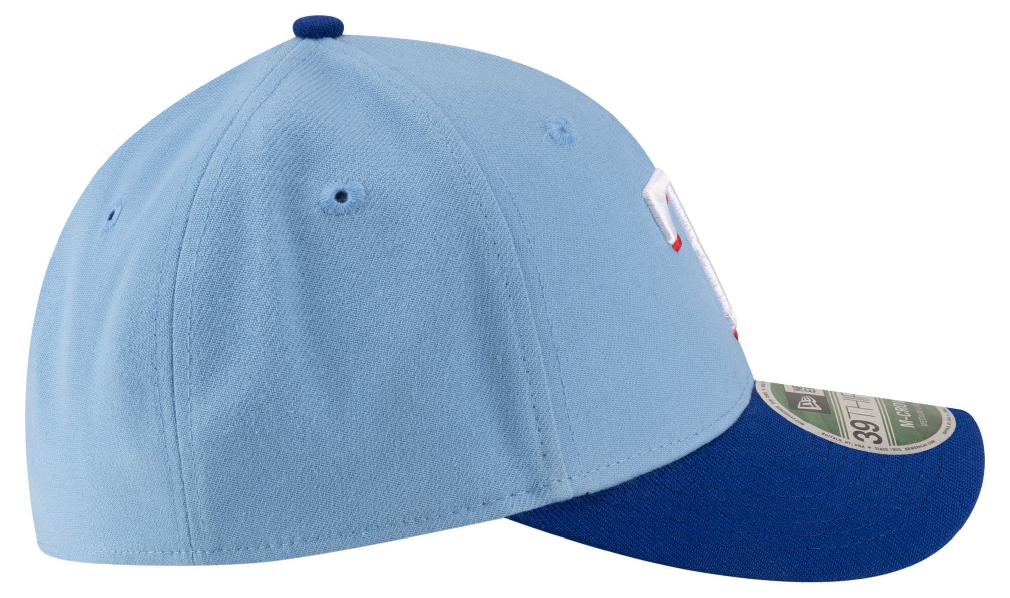 New Era Adult Texas Rangers Light Blue Alternate 39Thirty Replica Player Hat product image