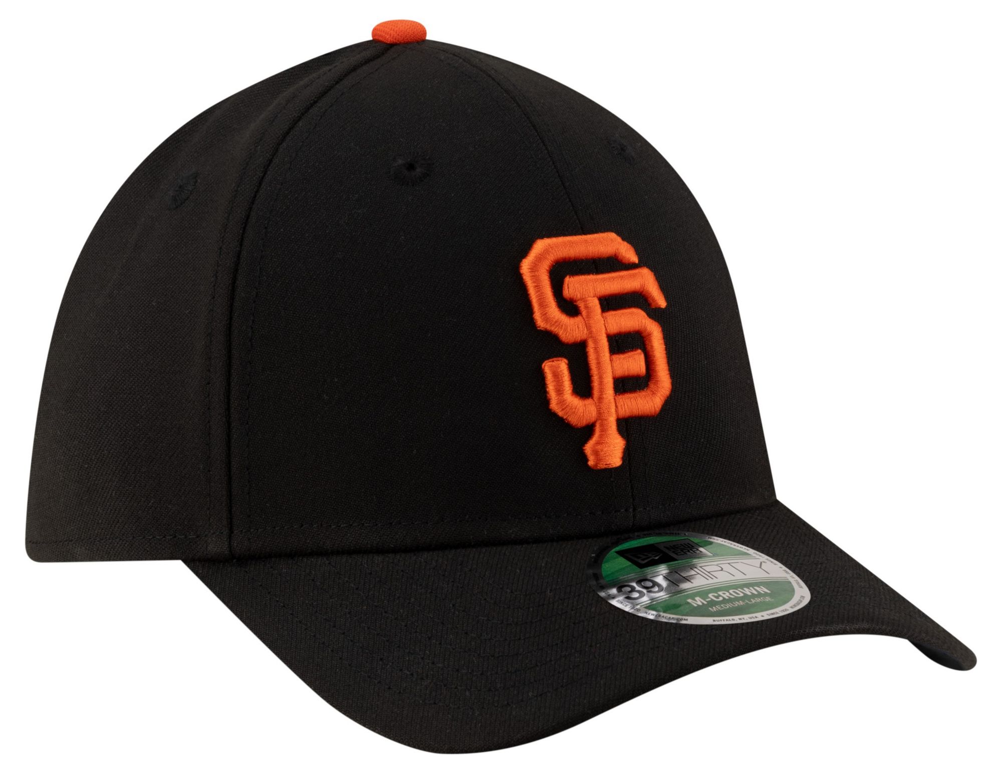 New Era Adult San Francisco Giants Black Game 39Thirty Replica Player Hat product image