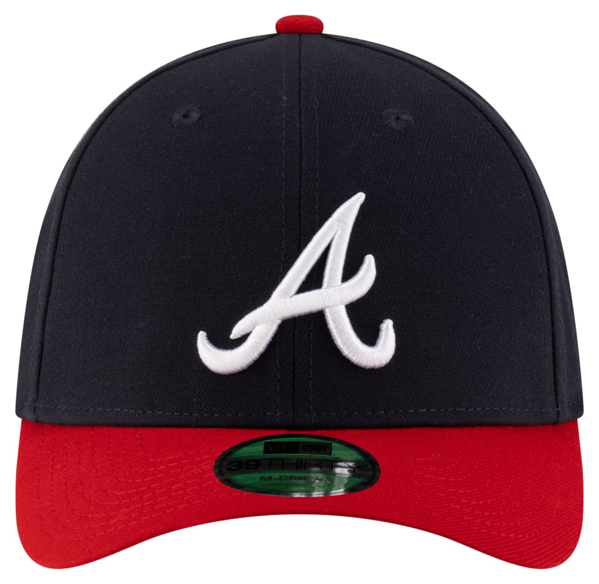 New Era Youth Atlanta Braves Navy Home 39Thirty Replica Player Hat product image
