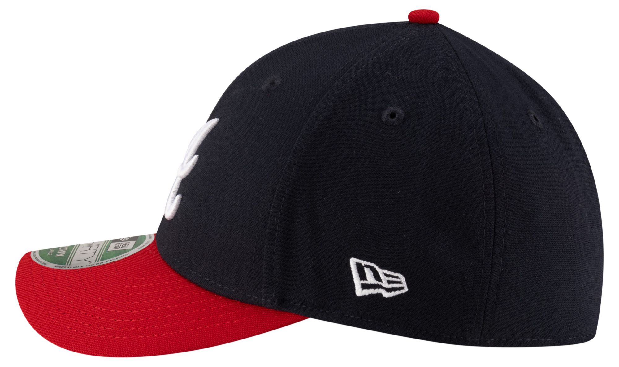 New Era Youth Atlanta Braves Navy Home 39Thirty Replica Player Hat product image