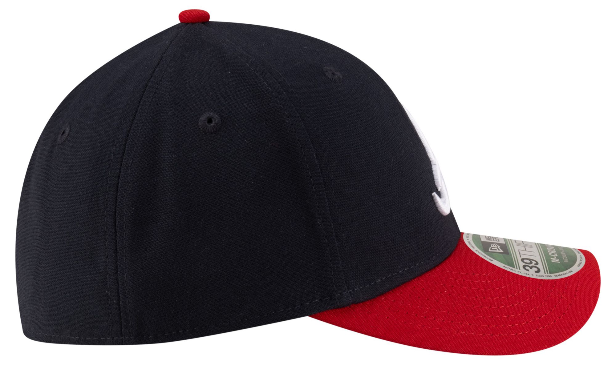 New Era Youth Atlanta Braves Navy Home 39Thirty Replica Player Hat product image