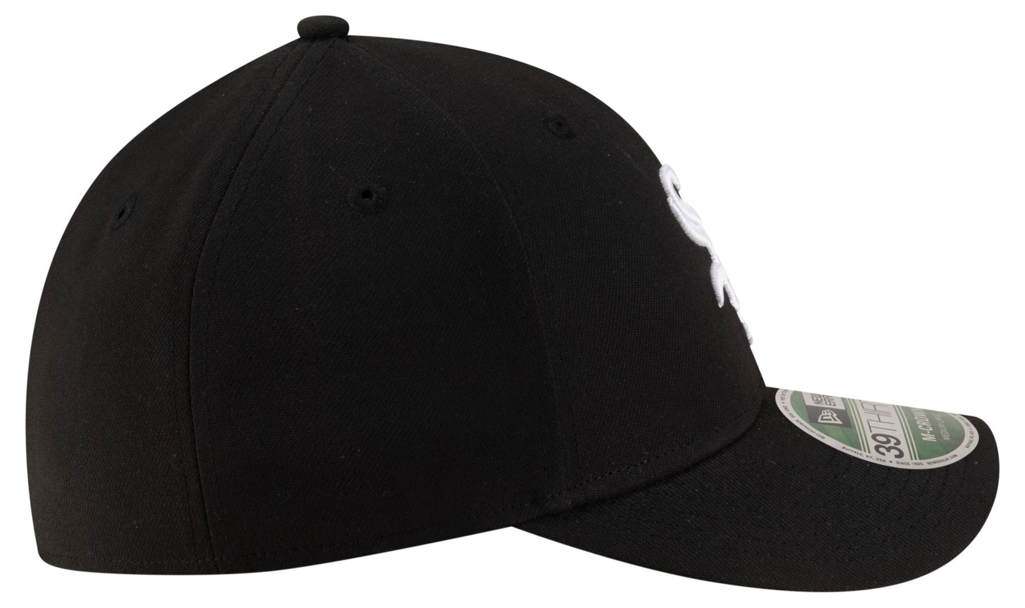 New Era Youth Chicago White Sox Black Game 39Thirty Replica Player Hat product image