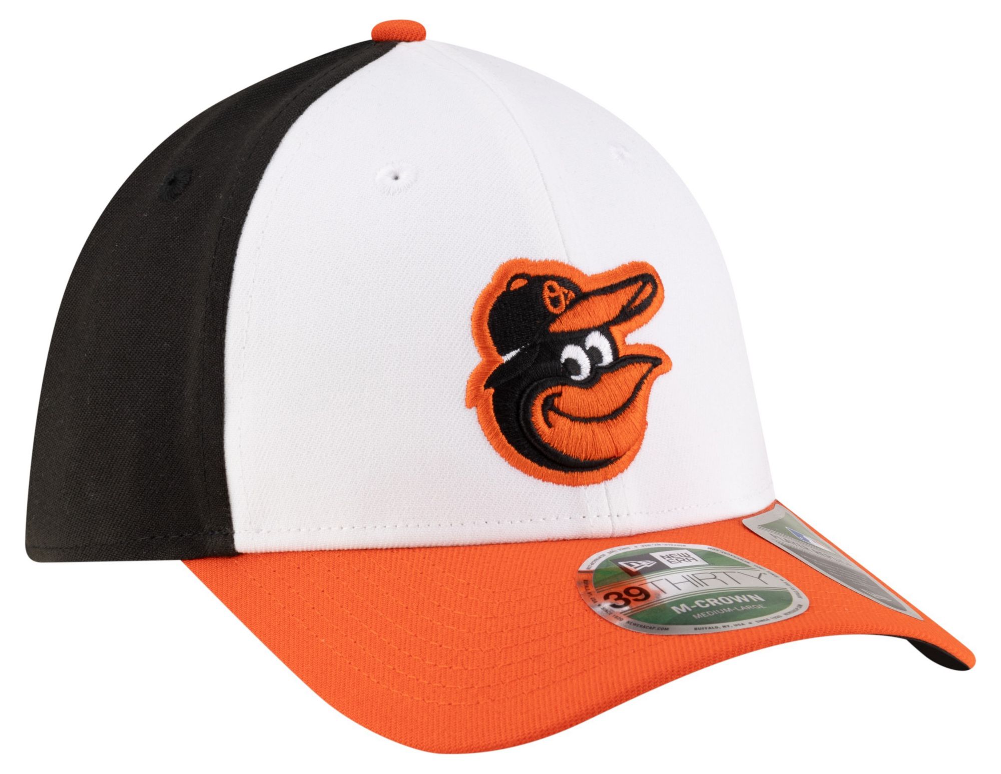 New Era Youth Baltimore Orioles Black Home 39Thirty Replica Player Hat product image