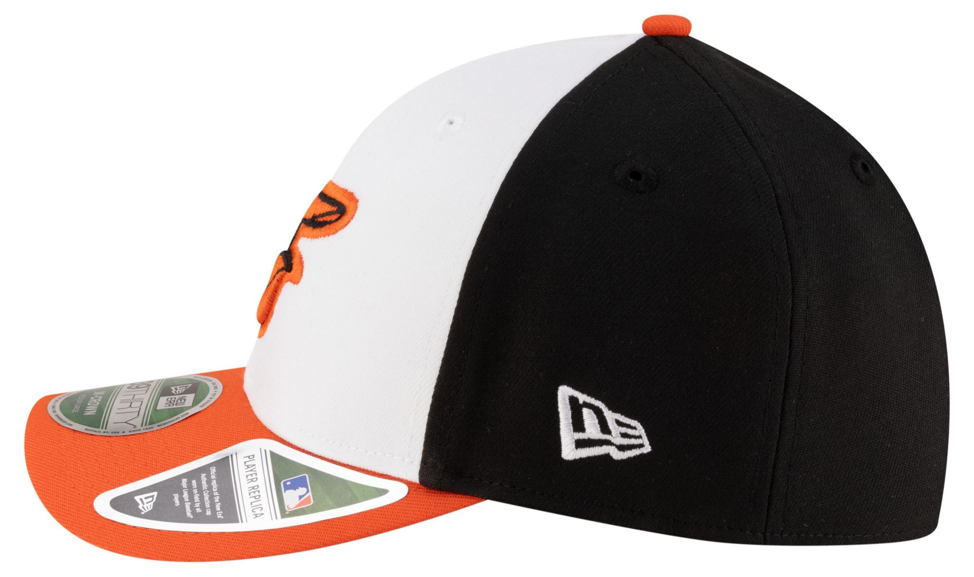 New Era Youth Baltimore Orioles Black Home 39Thirty Replica Player Hat product image