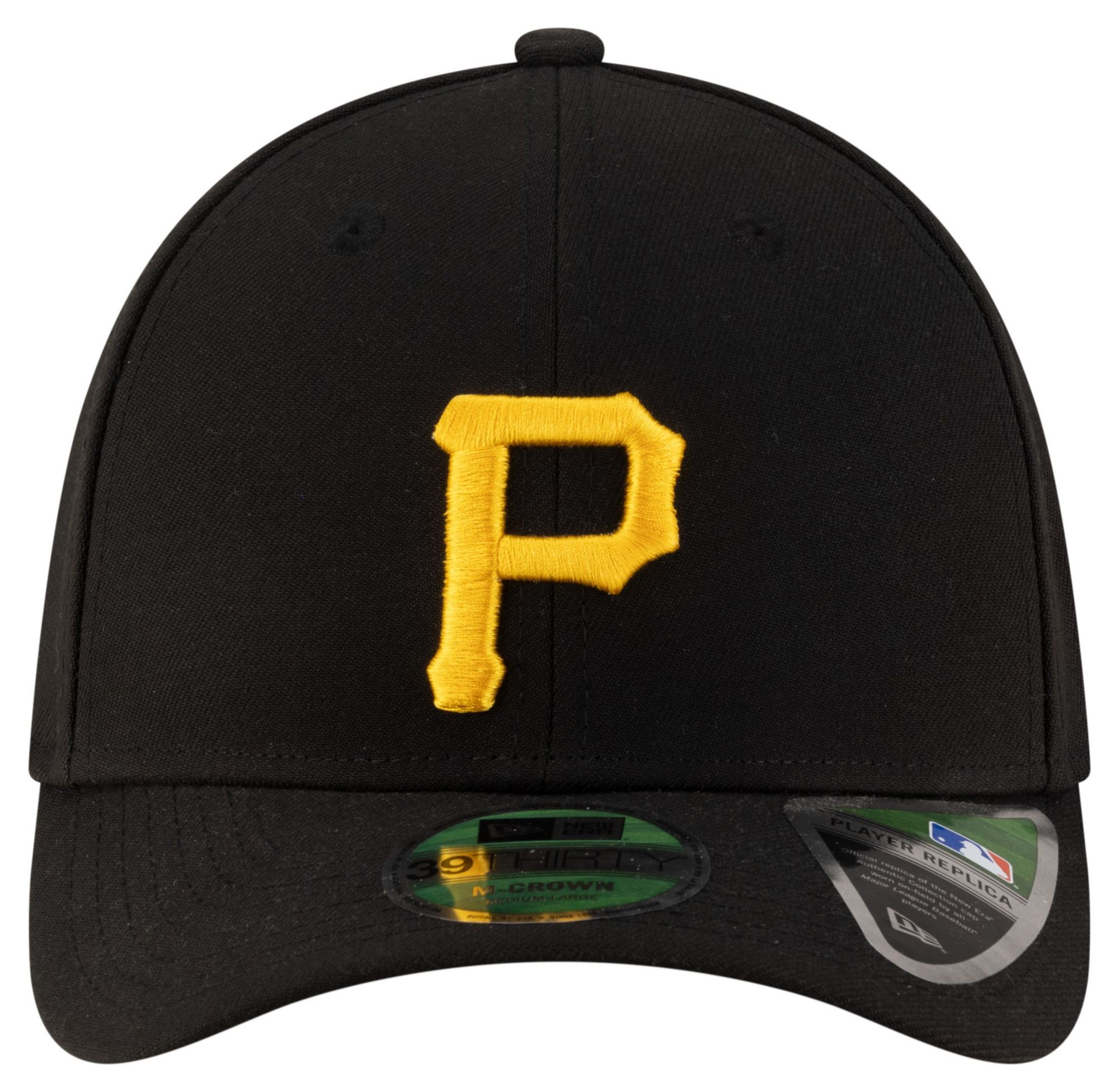 New Era Youth Pittsburgh Pirates Black Game 39Thirty Replica Player Hat product image
