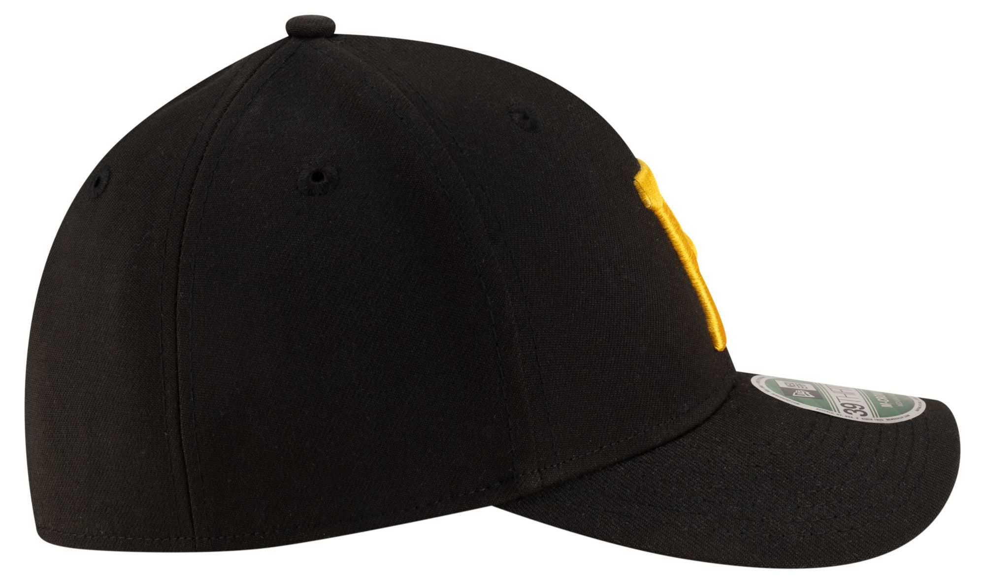 New Era Youth Pittsburgh Pirates Black Game 39Thirty Replica Player Hat product image