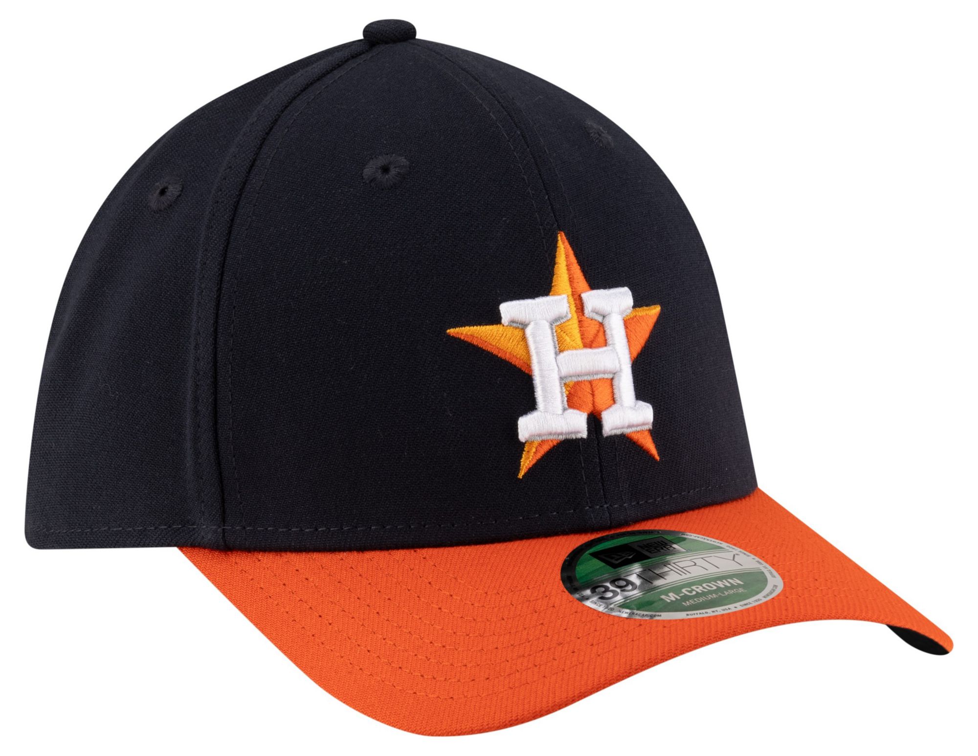 New Era Youth Houston Astros Navy Road 39Thirty Replica Player Hat product image