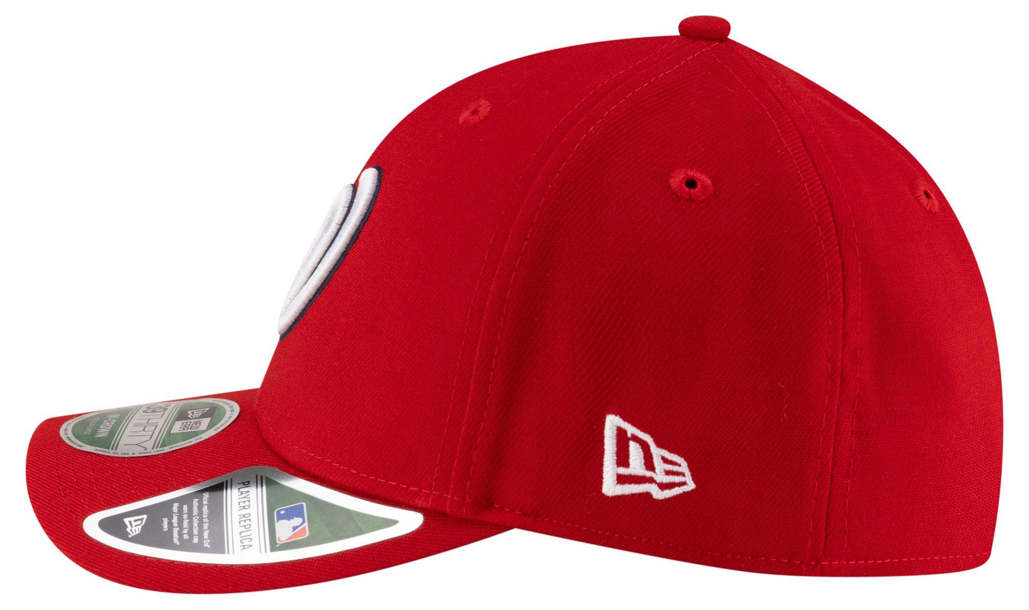 New Era Youth Washington Nationals Red Game 39Thirty Replica Player Hat product image