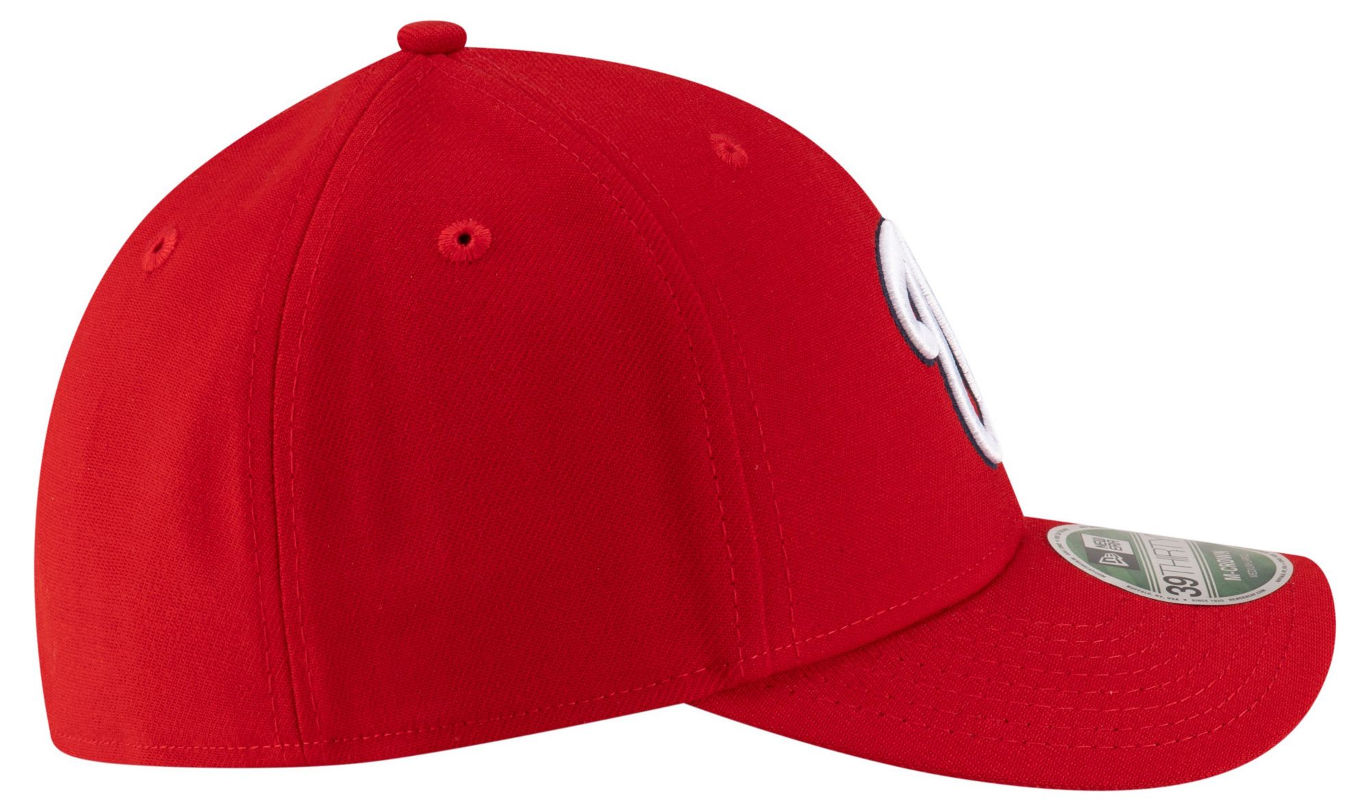 New Era Youth Washington Nationals Red Game 39Thirty Replica Player Hat product image