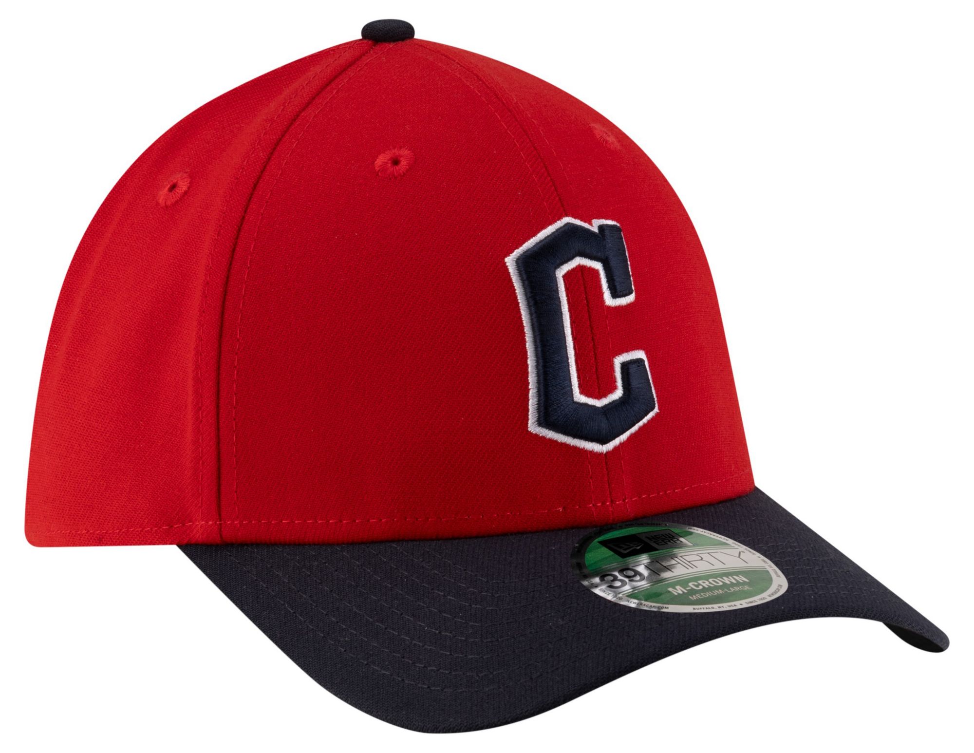 New Era Youth Cleveland Guardians Red Home 39Thirty Replica Player Hat product image