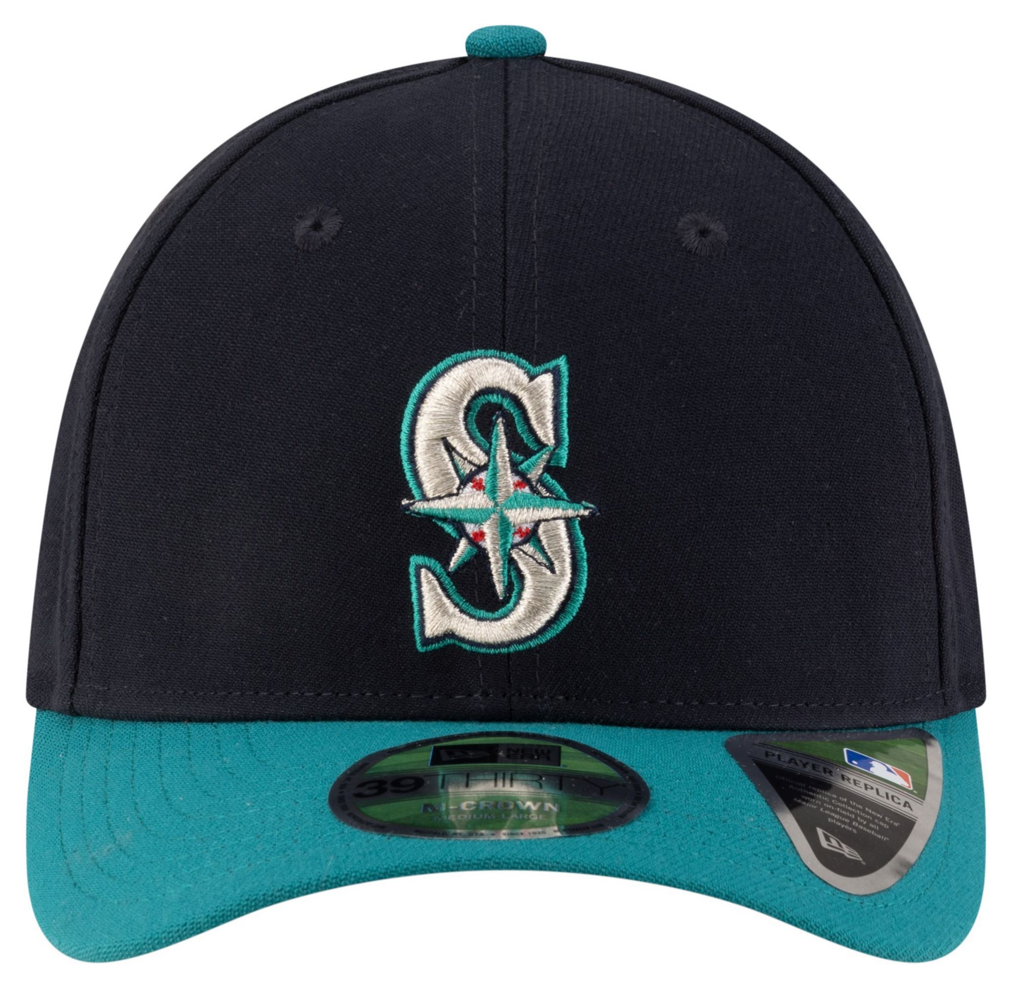 New Era Youth Seattle Mariners Navy Alternate 39Thirty Replica Player Hat product image