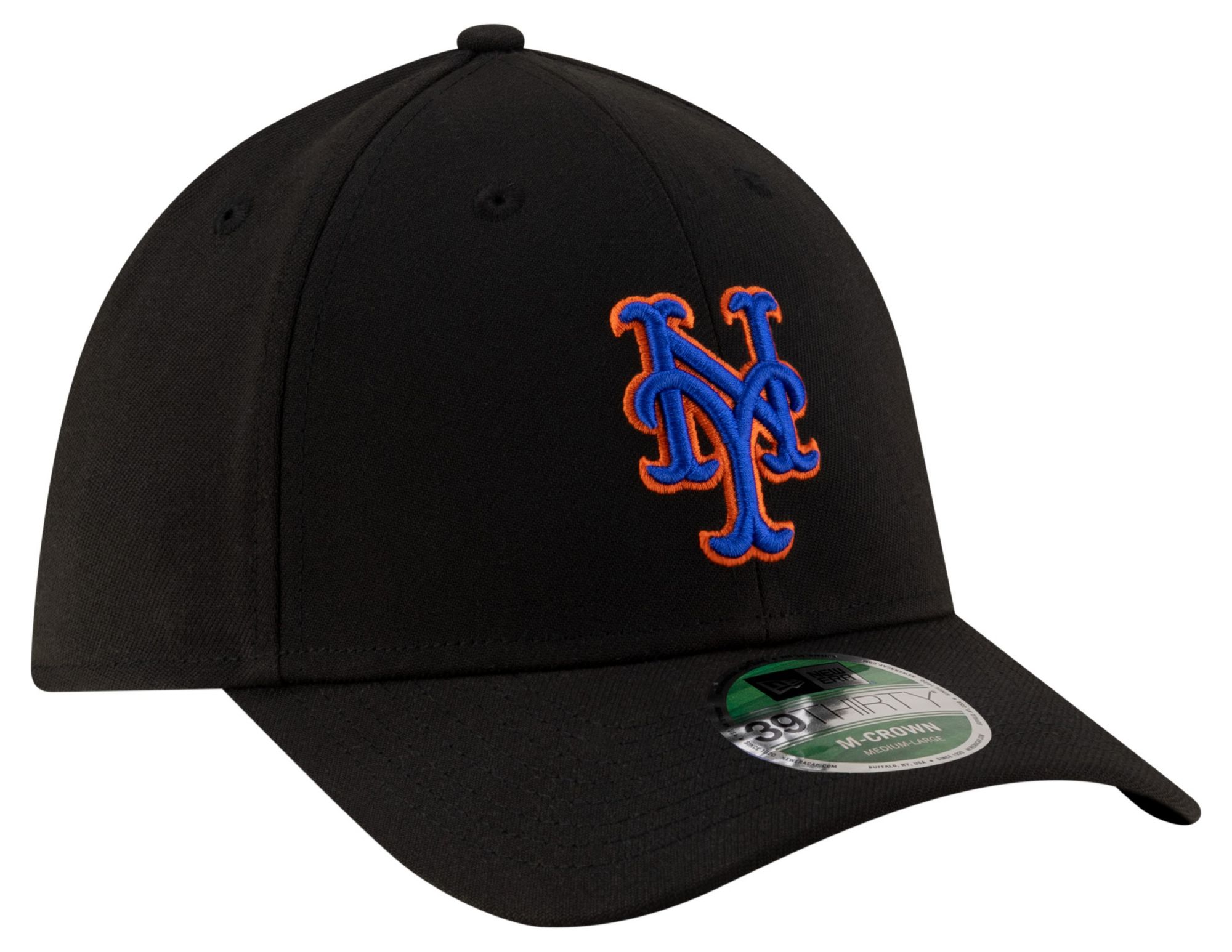 New Era Youth New York Mets Black Alternate 39Thirty Replica Player Hat product image