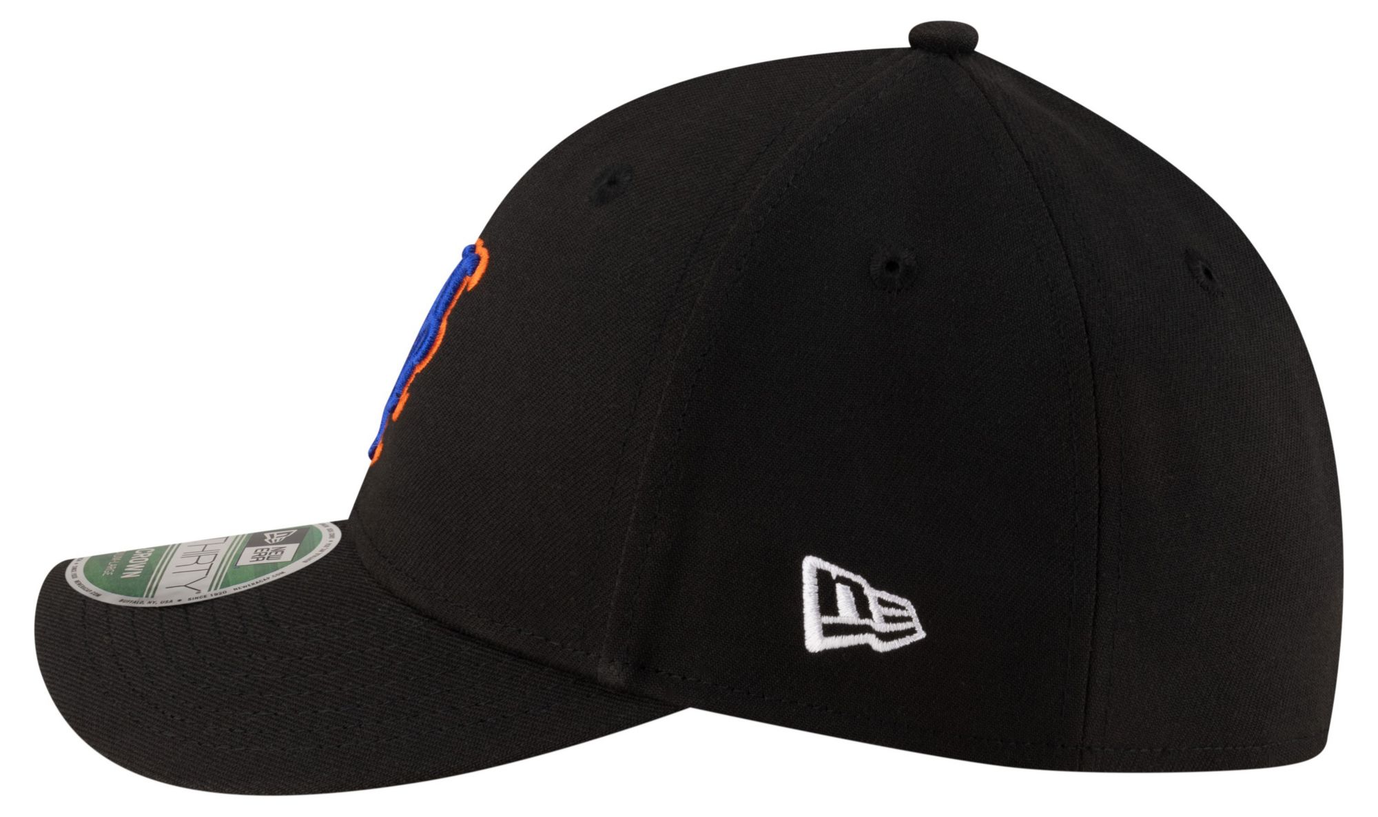 New Era Youth New York Mets Black Alternate 39Thirty Replica Player Hat product image