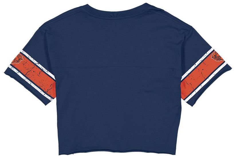 New Era Women's Chicago Bears Navy Bubble Faded T-Shirt product image