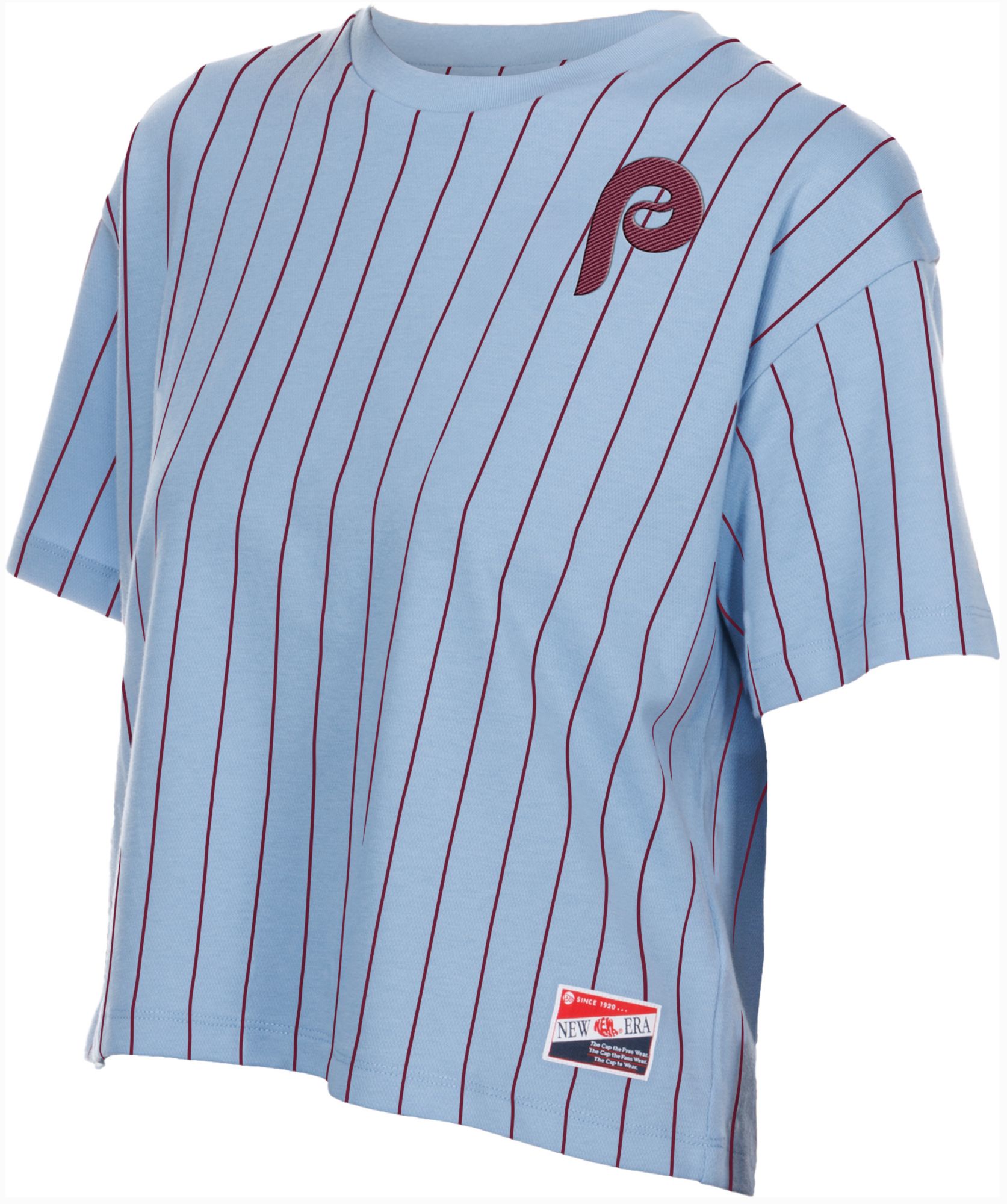 New Era Women's Philadelphia Phillies Blue Throwback T-Shirt product image