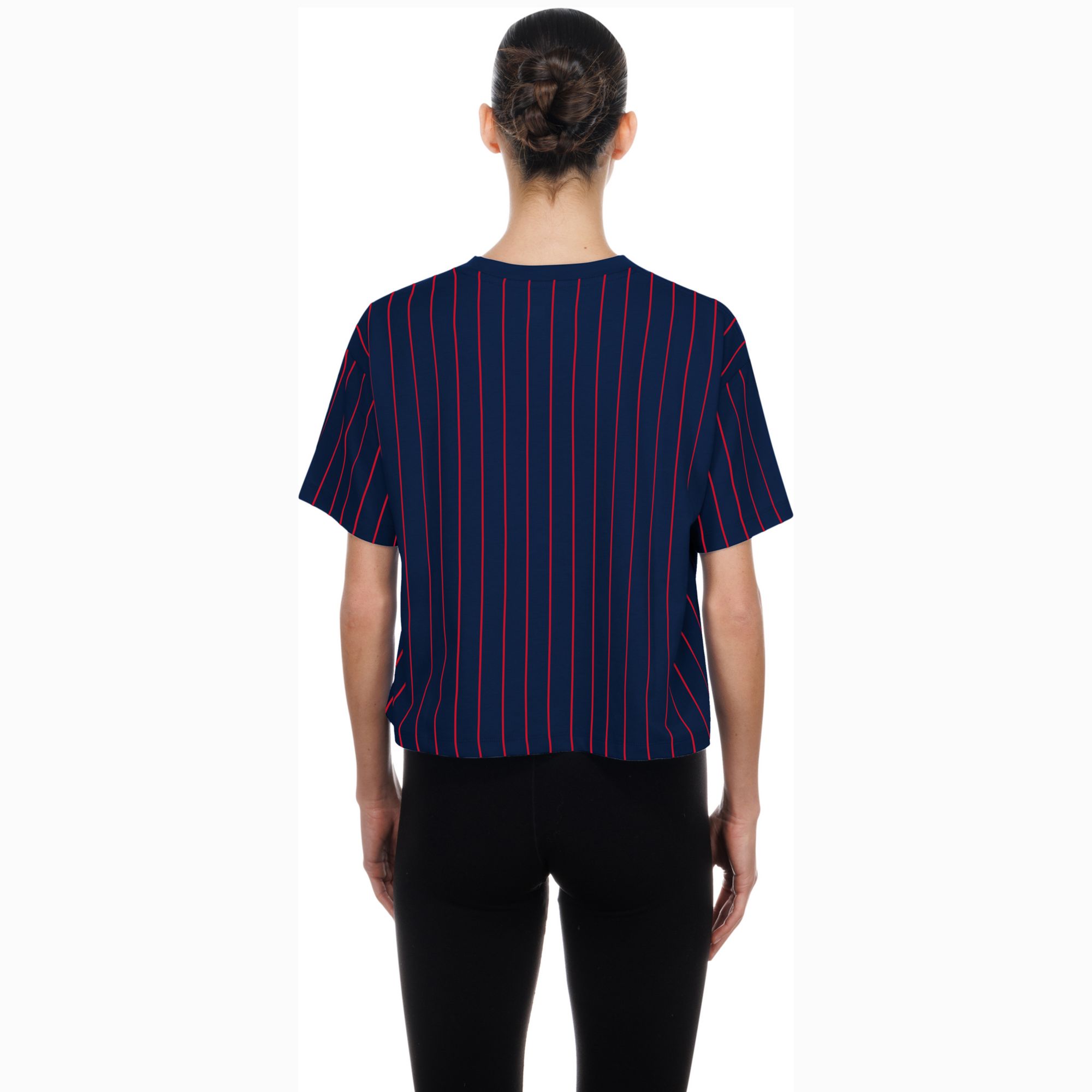 New Era Women's Boston Red Sox Navy Throwback T-Shirt product image