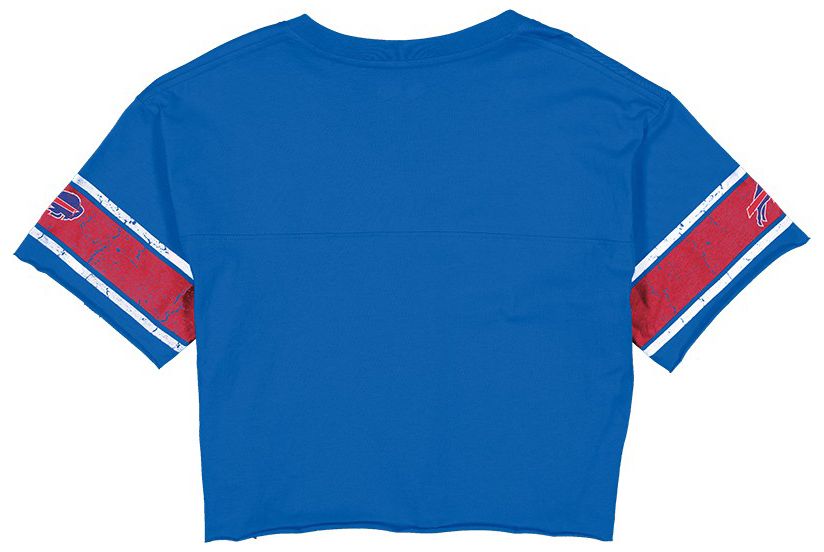 New Era Women's Buffalo Bills Blue Bubble Faded T-Shirt product image