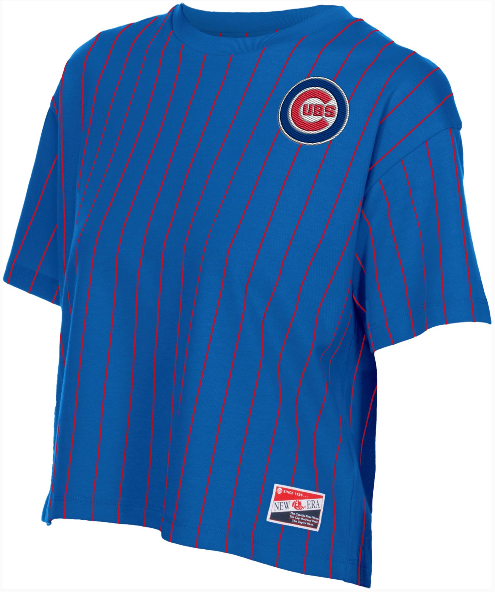 New Era Women's Chicago Cubs Blue Throwback T-Shirt product image
