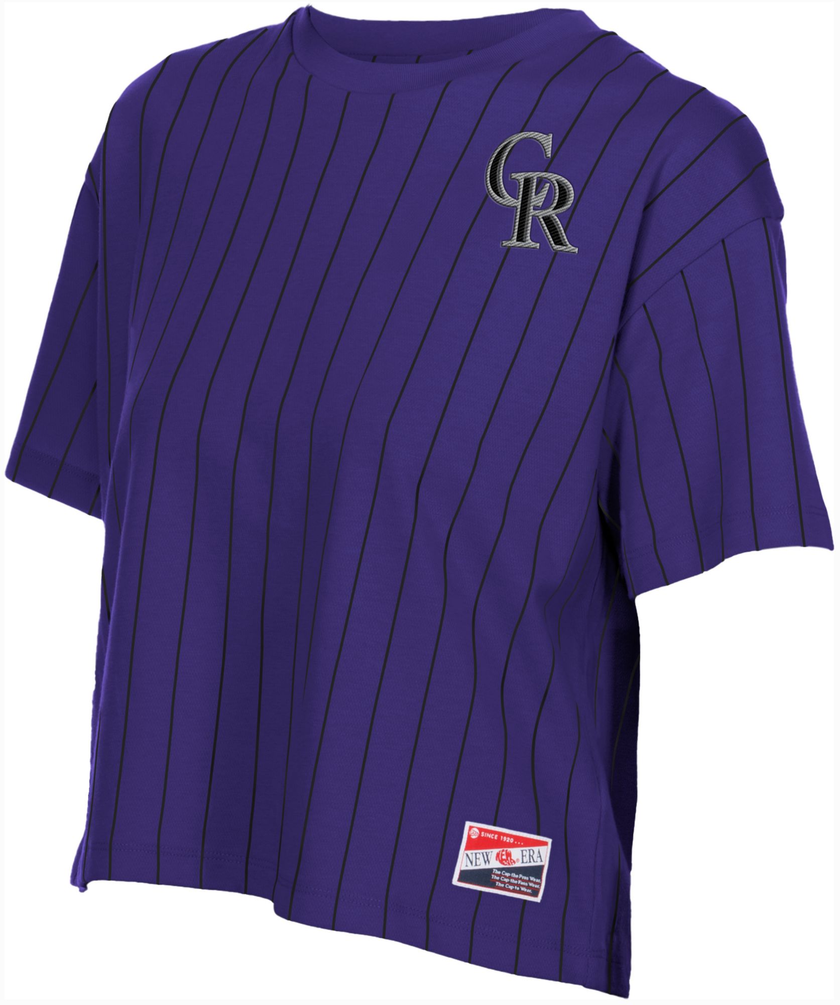 New Era Women's Colorado Rockies Purple Throwback T-Shirt product image
