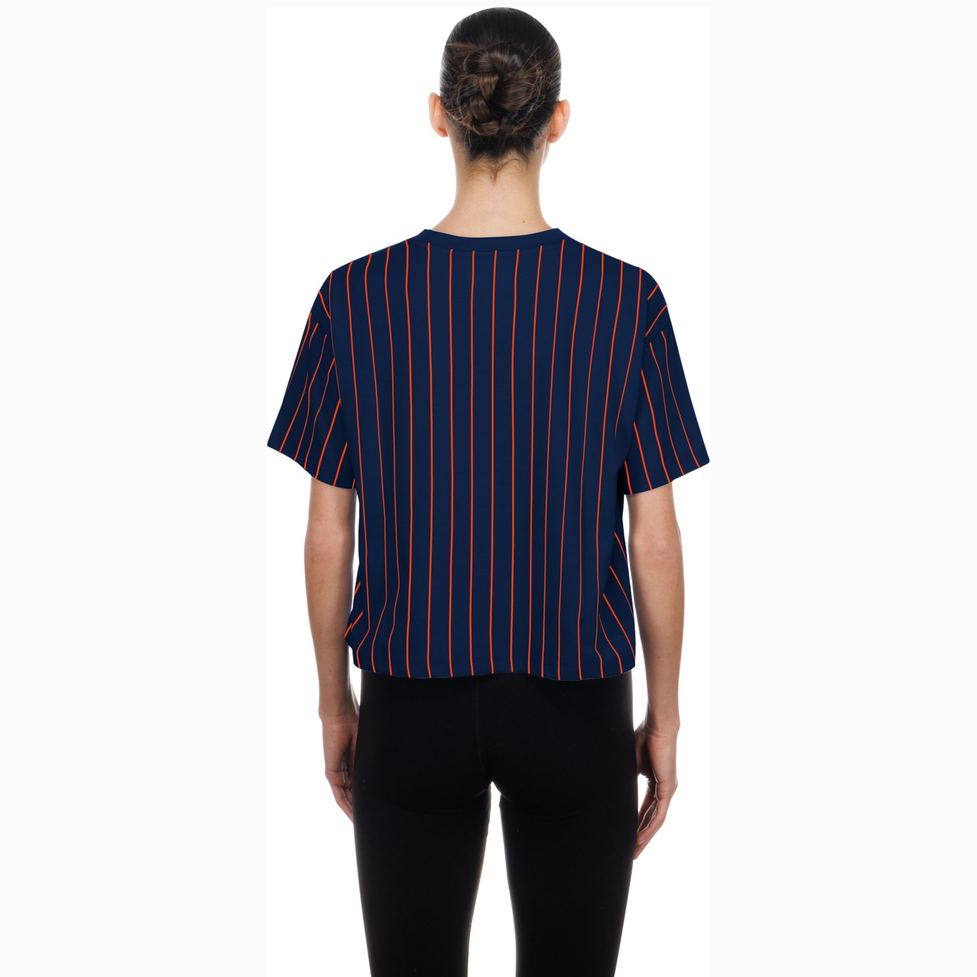 New Era Women's Detroit Tigers Navy Throwback T-Shirt product image