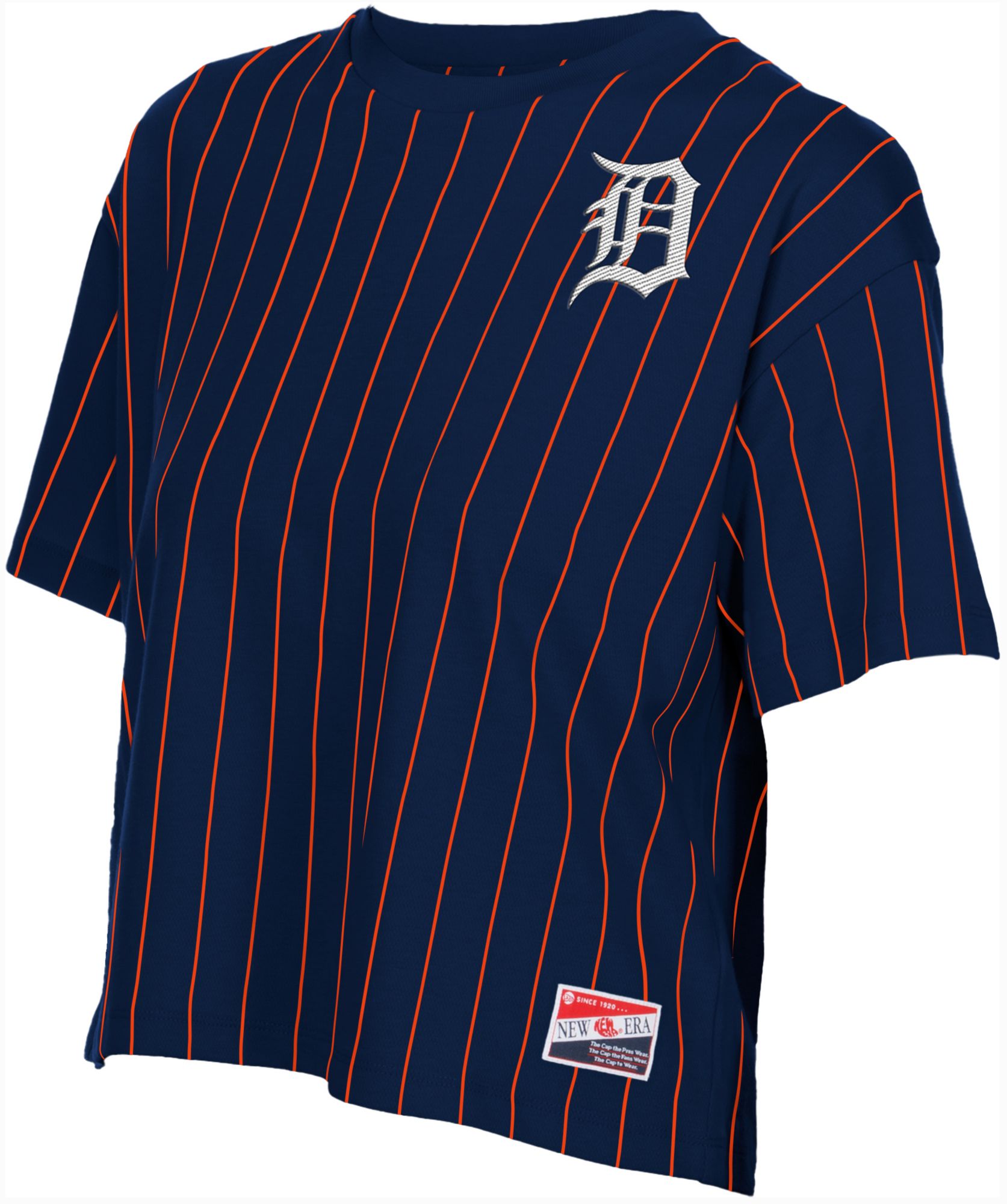 New Era Women's Detroit Tigers Navy Throwback T-Shirt product image